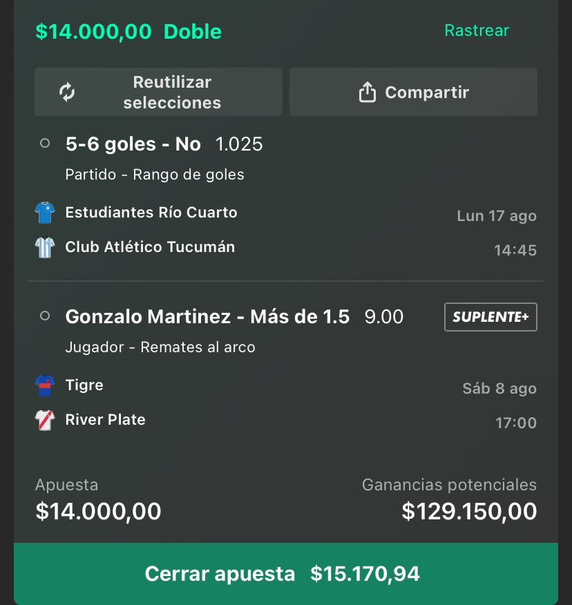 bernawrj's tweet photo. @simple_futbol01 Ya tira cash ✅🍾 https://t.co/wzksnACJRF