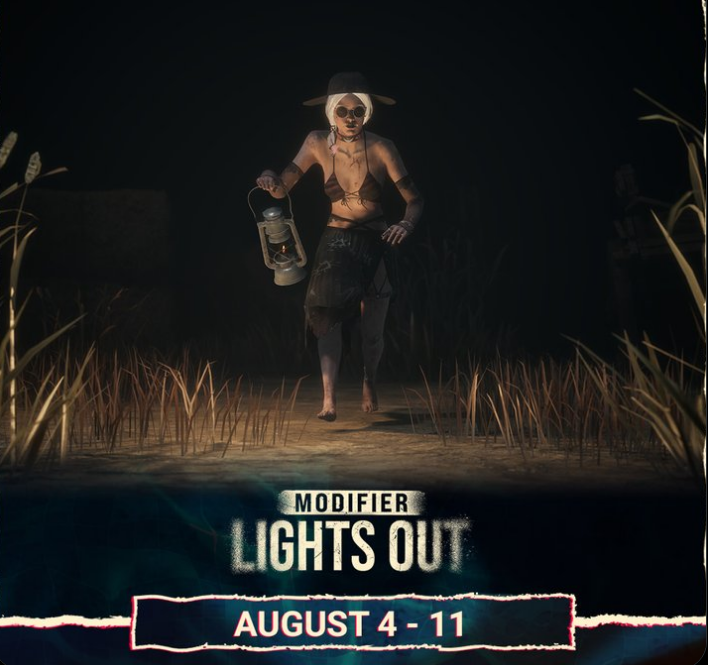 cloakhd's tweet photo. So LIGHTS OUT, survivors get:

- Windows of Opportunity when holding a lantern
- See nearest gen aura when holding a lantern
- 20% bonus repair speed on generators
- Extended endurance off-hook (like 45 seconds or something)
- No scratchmarks in any scenario
- Most pallet dense map in the game (Shattered Square)

Killers get:

- Franklin's basekit (which helps survivors disappear easier)

BHVR showing their survivor bias as usual - very fair and balanced! Just bring back Chaos Shuffle.