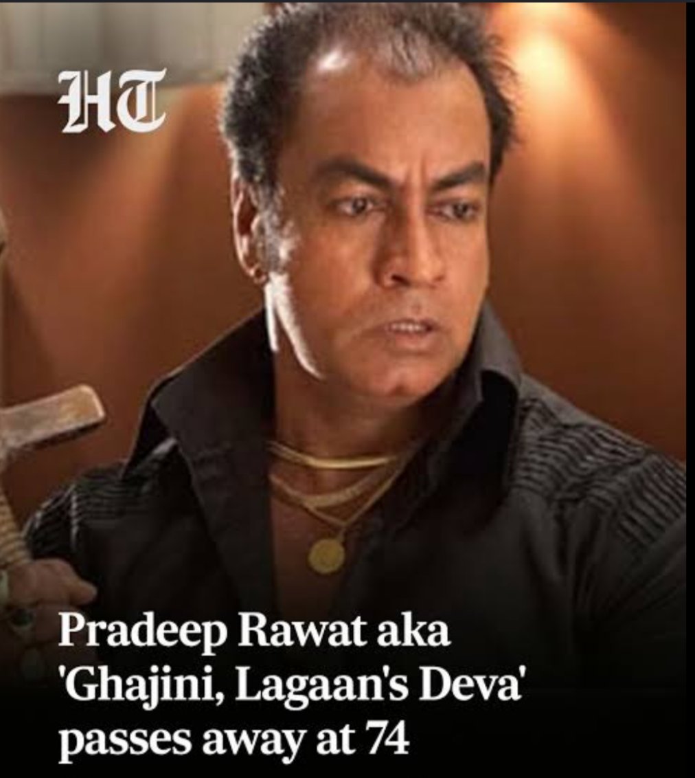 ayeeejethiya's tweet photo. Ghajini ji is no more. Om shanti 🙏 
#PradeepRawat https://t.co/qZbRGhwJEd