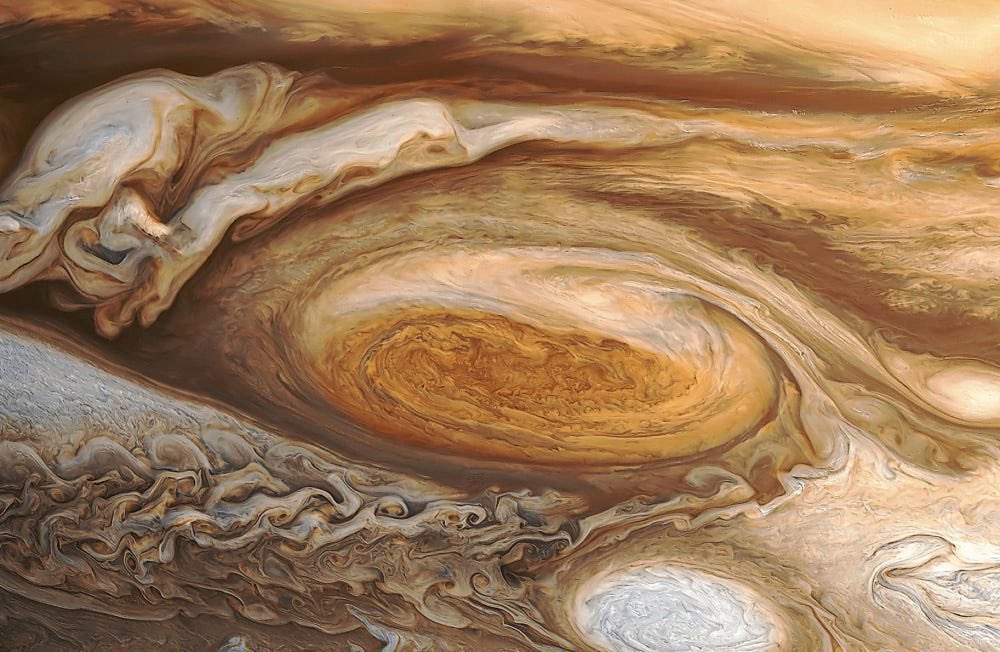 astro4pics's tweet photo. Stunning images of Jupiter captured by Juno. https://t.co/6fAcHnlrhs