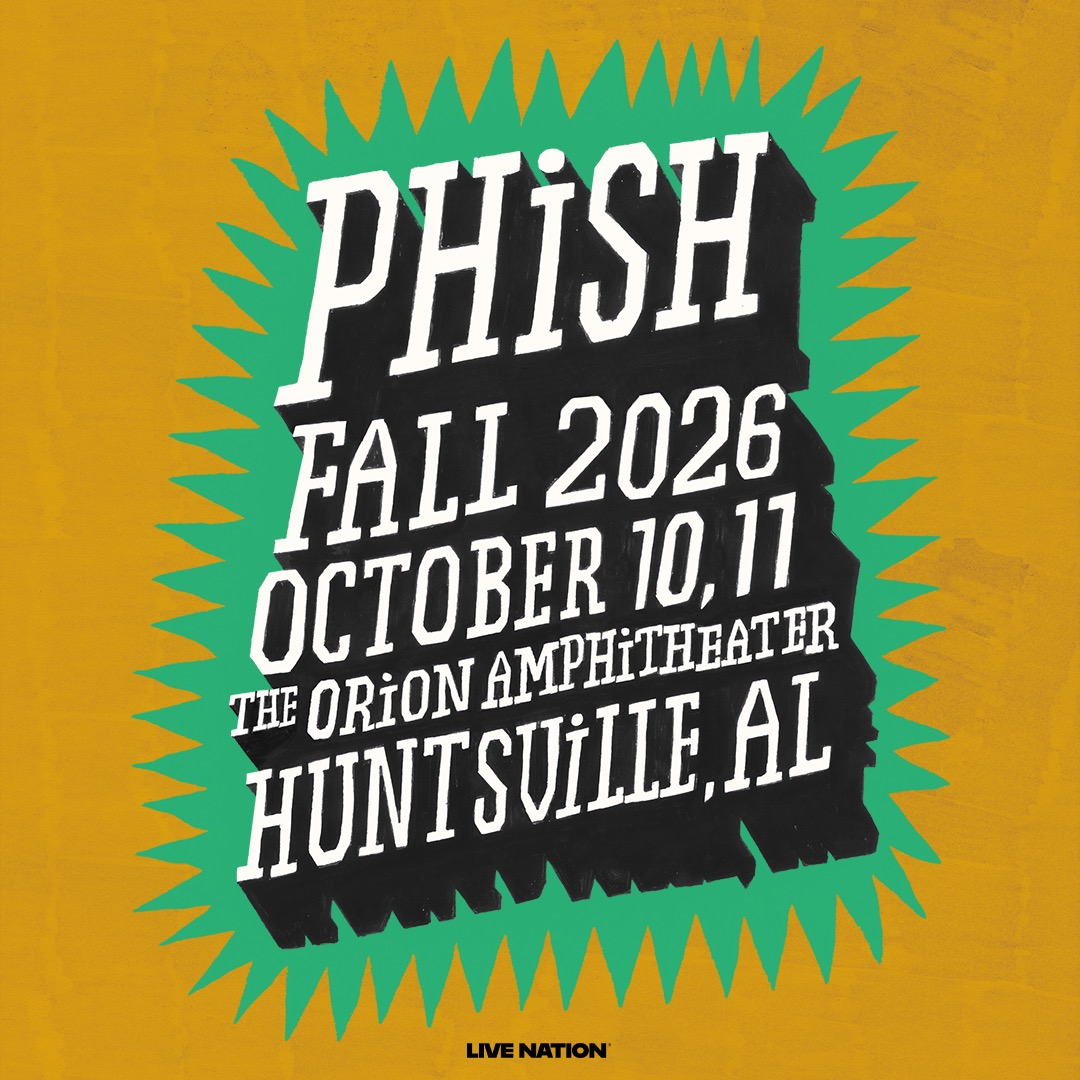 TheOrionAmp's tweet photo. JUST ANNOUNCED 🚨 Phish returns to The Orion Amphitheater for a 2-night run this October 10 + 11! Tickets on sale Friday, August 14 at 11 AM CT. https://t.co/6lLFnBOMvx