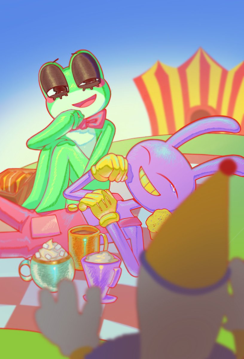Arato_U's tweet photo. #tadc #tadcjax #jax #ribbit #kaufmo https://t.co/ZoJjJ5dtQm
