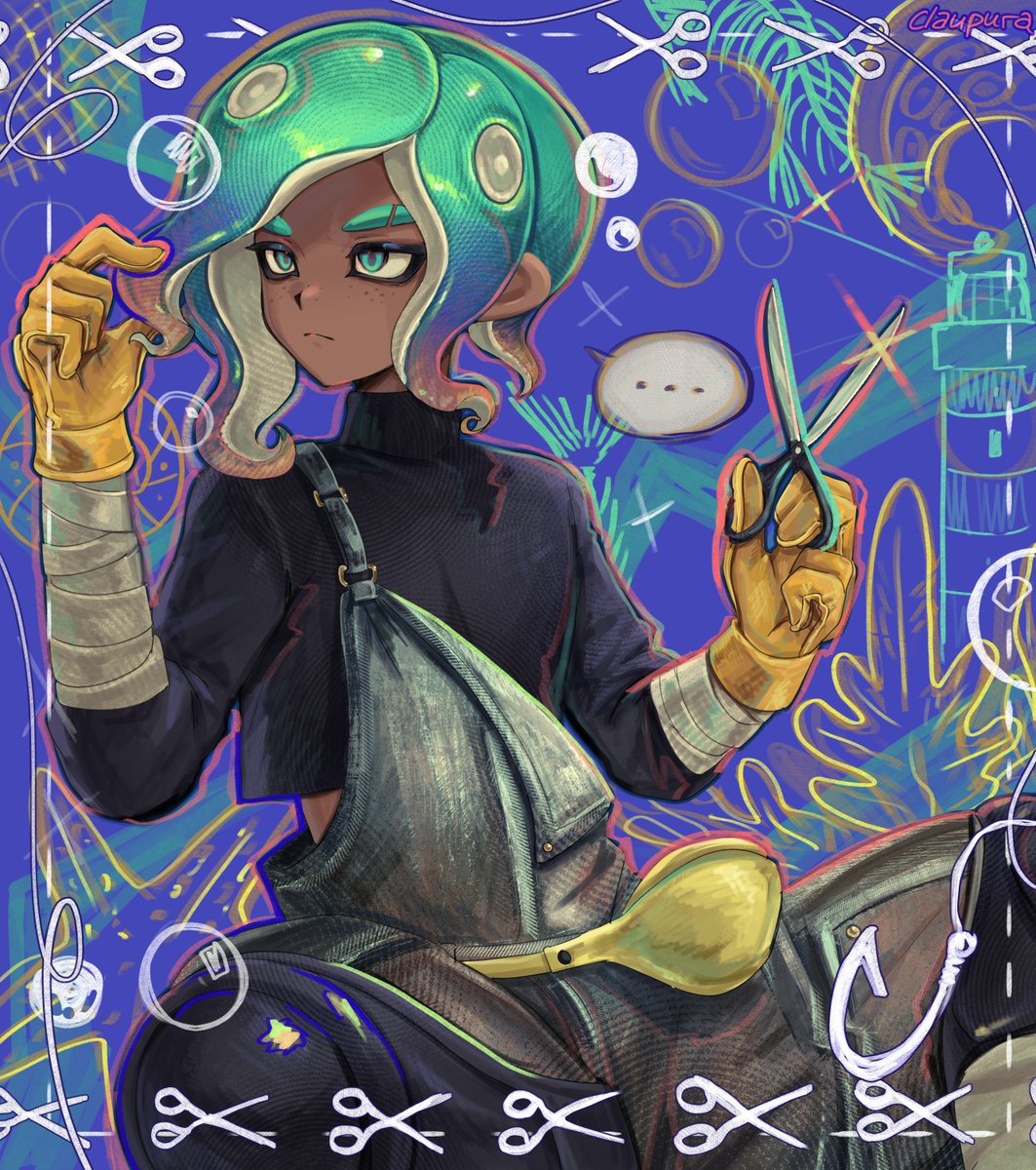 claupura's tweet photo. 💙💛🐙🐟✨ https://t.co/TFxxebXGZu
