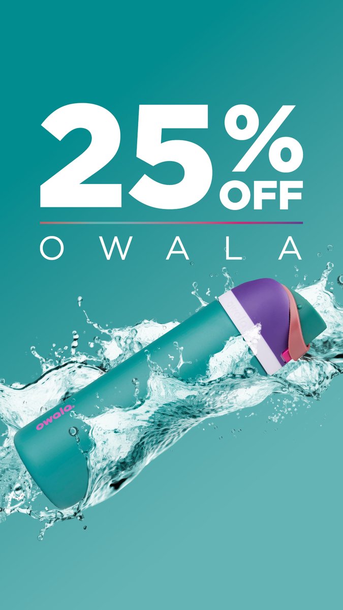 SFSUBookstore's tweet photo. 25% Off Owala Starts Now 🙌 Shop in-store or online at the SFSU Bookstore: https://t.co/6Qj4d4L3fq #SFSU #SFSUBookstore https://t.co/ECfhjnd4Ou