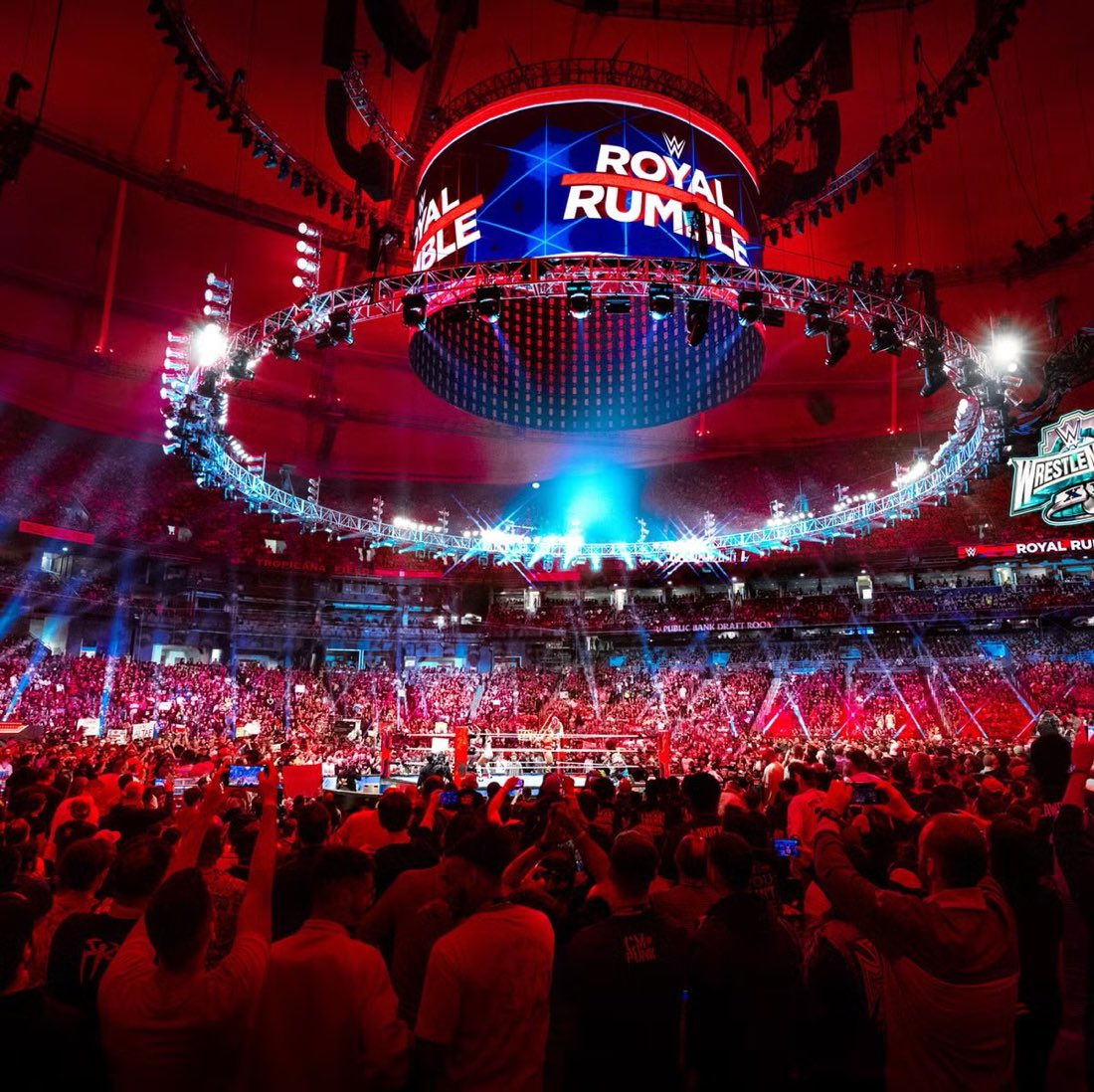 WrestleOps's tweet photo. OFFICIAL: The 2027 Royal Rumble has been announced for Glendale, Arizona at State Farm Stadium.

The event is set to take place in February 2027. https://t.co/Zv8FTunTTr