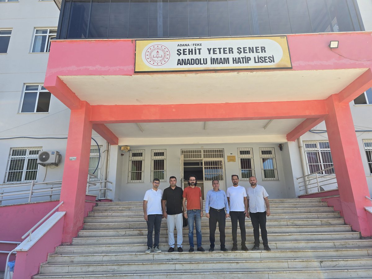 veyissahin's tweet photo. Feke, Saimbeyli ve Tufanbeyli ilçelerimizde eğitim veren İmam Hatip okullarımızı ziyaret ettik. Akabinde Tufanbeyli Kaymakamımız Sayın Habib Güven’i ziyaret ettik. Ev sahipliğinden dolayı sayın kaymakamımıza, ilçe millî eğitim müdürlerimize ve okul müdürlerimize teşekkür ederim. https://t.co/h6BL9PuIO0