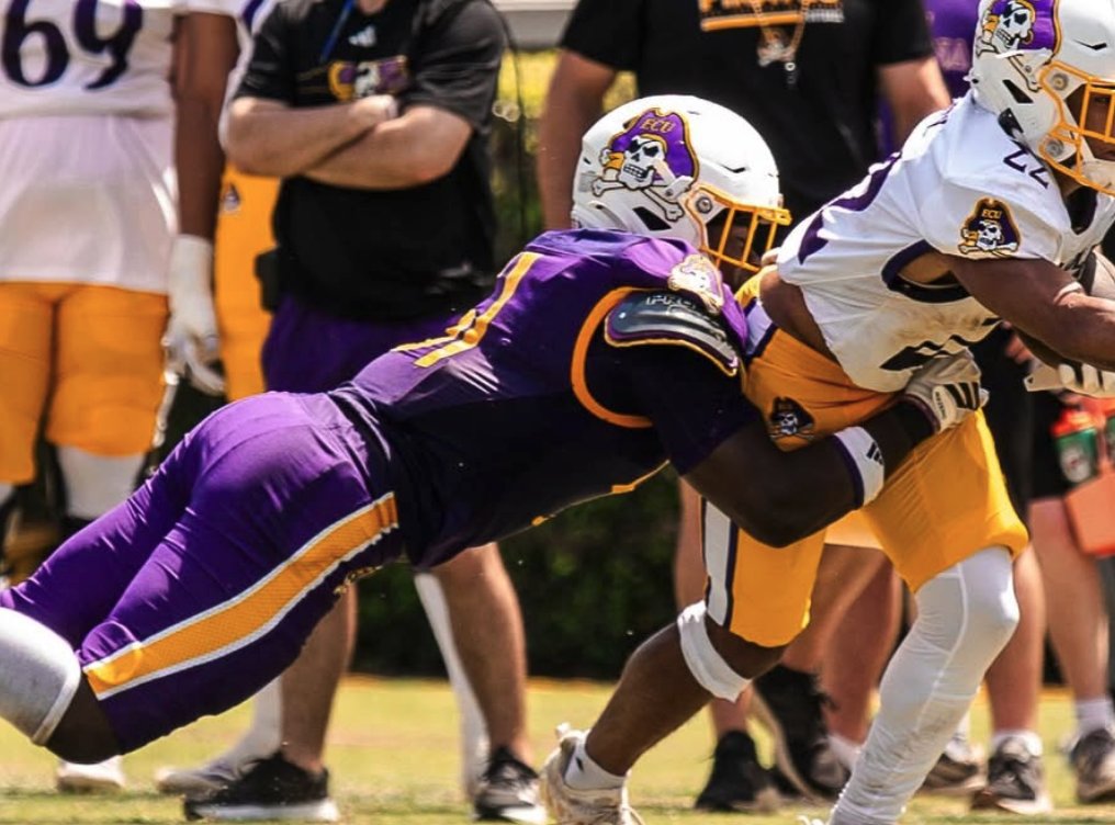 HTC247's tweet photo. Countdown to ECU Kickoff: No. 32 LJ Porter

https://t.co/r334iylISf https://t.co/OZx4bXcjKC