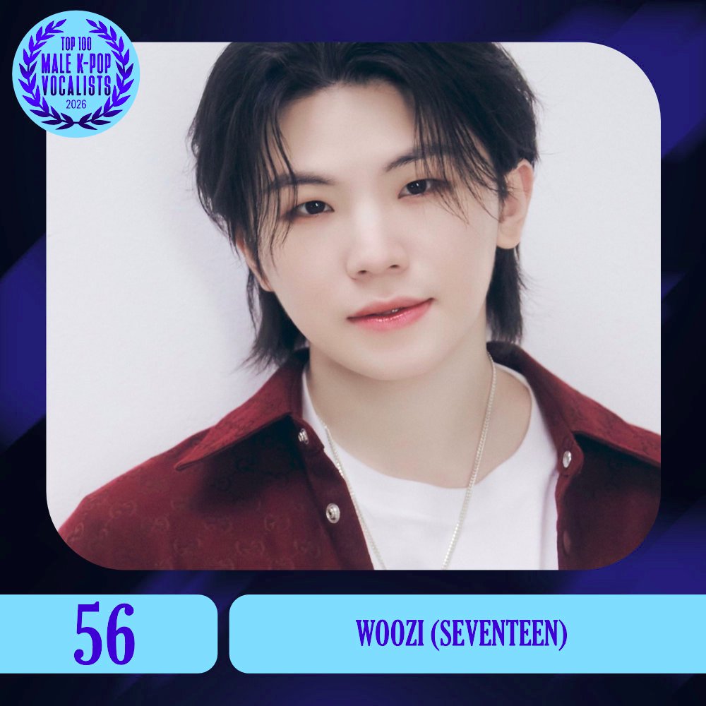 TOP100KPOP's tweet photo. TOP 100 – MALE K-POP VOCALISTS

#56 WOOZI (SEVENTEEN)

Congratulations! 🎉 https://t.co/8hXSdJKeAo