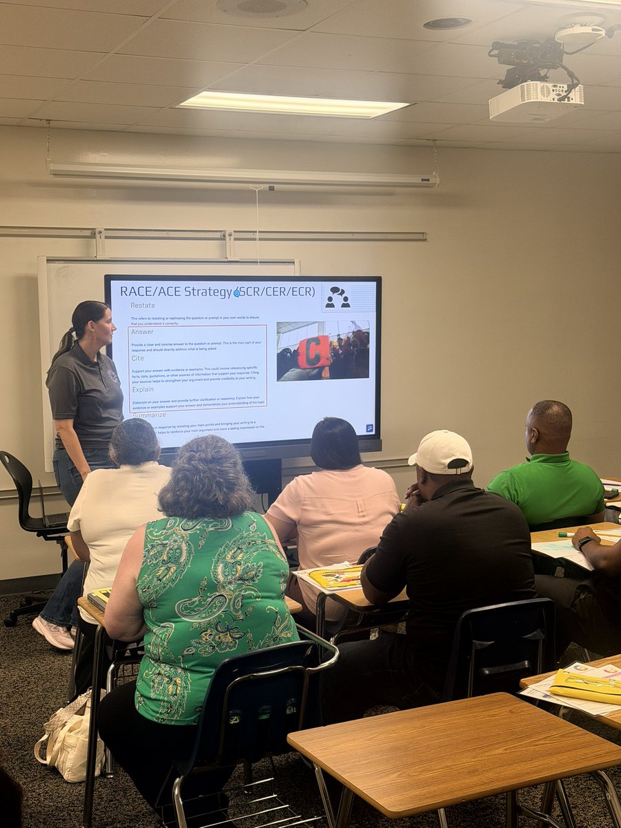 KDussette's tweet photo. Day 2 of Pre-Service is underway across our schools as we focus on instructional expectations for the year ahead. Our learning centers on the Instructional Excellence Framework and Spring 6, creating a shared vision for strong teaching and learning so every student experiences high-quality instruction on the 1st Day.  #Spring6