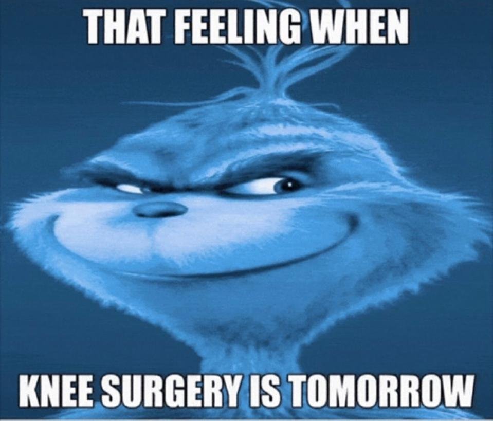 LemondadePUNCH's tweet photo. Talking to my therapist and she told me that the other one just had knee surgery and I thought of this 😭😭😭 https://t.co/nyK68X8wiV