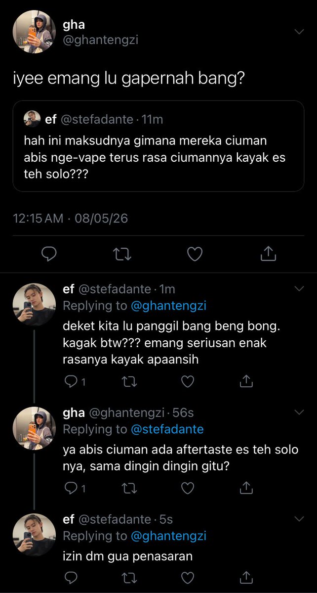 eomchanted's tweet photo. what if ghazi ngajarin dante sesuatu https://t.co/7RkFm2uXW1