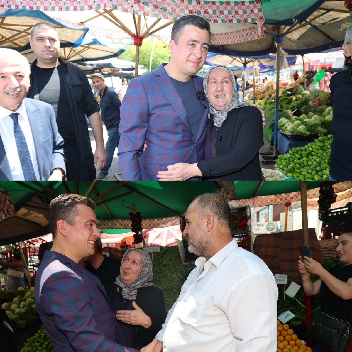 OsmanGokcek_'s tweet photo. Keçiören İlçe Teşkilatımızla birlikte Gazino Semt Pazarı’nı ziyaret ederek esnafımız ve kıymetli vatandaşlarımızla bir araya geldik. https://t.co/8xaxRgmRlr