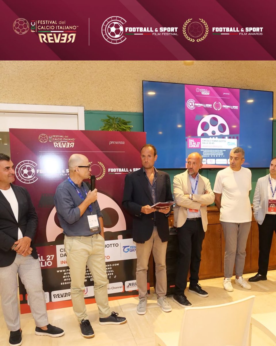 FestivalCalcio's tweet photo. Il Festival del Calcio Italiano presenta il terzo evento dell’anno: Football &amp; Sport Film Festival e Football &amp; Sport Film Awards.

🎬 Domenica 26 luglio è stato proiettato “Vestire l’Azzurro”, un docu-film dedicato al percorso della Nazionale Under 19 italiana. https://t.co/oNaf7KDC5d