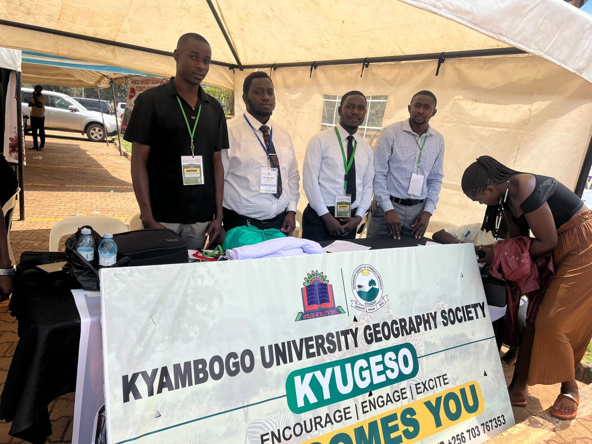 KYUGESO's tweet photo. During the orientation week for the freshmen and women of Kyambogo University on Tuesday 4th August 2026 some of the KYUGESO EXECUTIVES like Kyongo Jonah, Nowandinda Marvin Deever, Sewolera Alvin and others have welcomed our young ones to the mighty institution. https://t.co/n8pDNipEPF