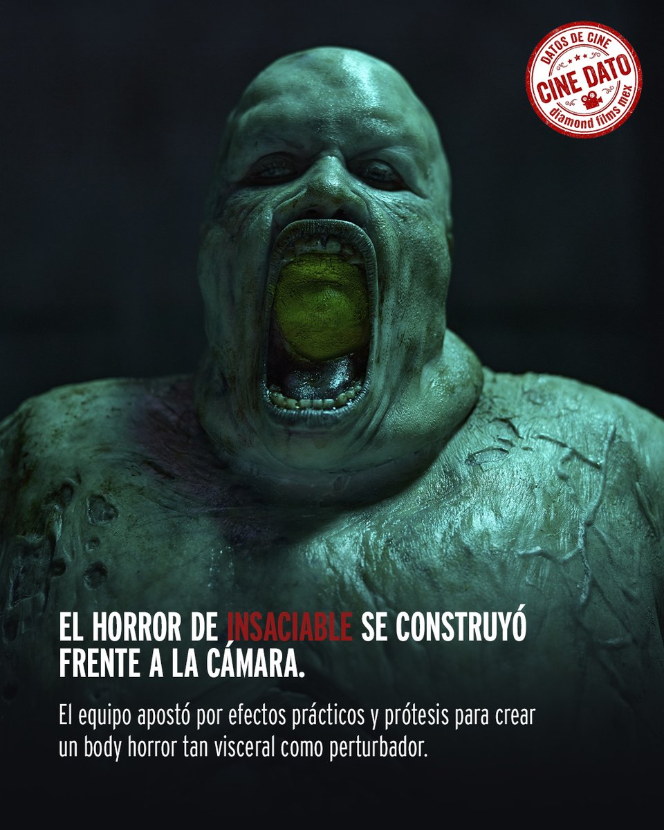 DiamondFilmsMex's tweet photo. Antes del terror en pantalla, existe un equipo creando cada detalle. 🩸🎬
Un vistazo al maquillaje y efectos prácticos de #Insaciable. https://t.co/gGWz4VIhok
