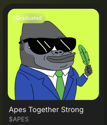 ApesOnHood's tweet photo. @PonsEcosystem Join Apes as you wait. 🦍 https://t.co/pNdEZ0RKG8