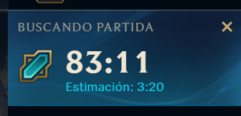 Keldruin's tweet photo. OLE! @LeagueOfLegends una cola de 83 minutos
llegare al 90 y me saldre por que me canso de esperar JAJAJA https://t.co/B7YqZa5iSp