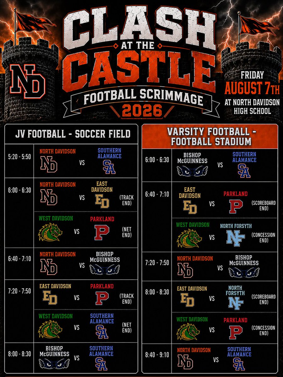 11ZackRoss's tweet photo. First real tackle action of the year Friday. It's just a scrimmage, but it's almost football season. Can't wait to get back out there. Come out and support us! https://t.co/DrqrS9k3pT