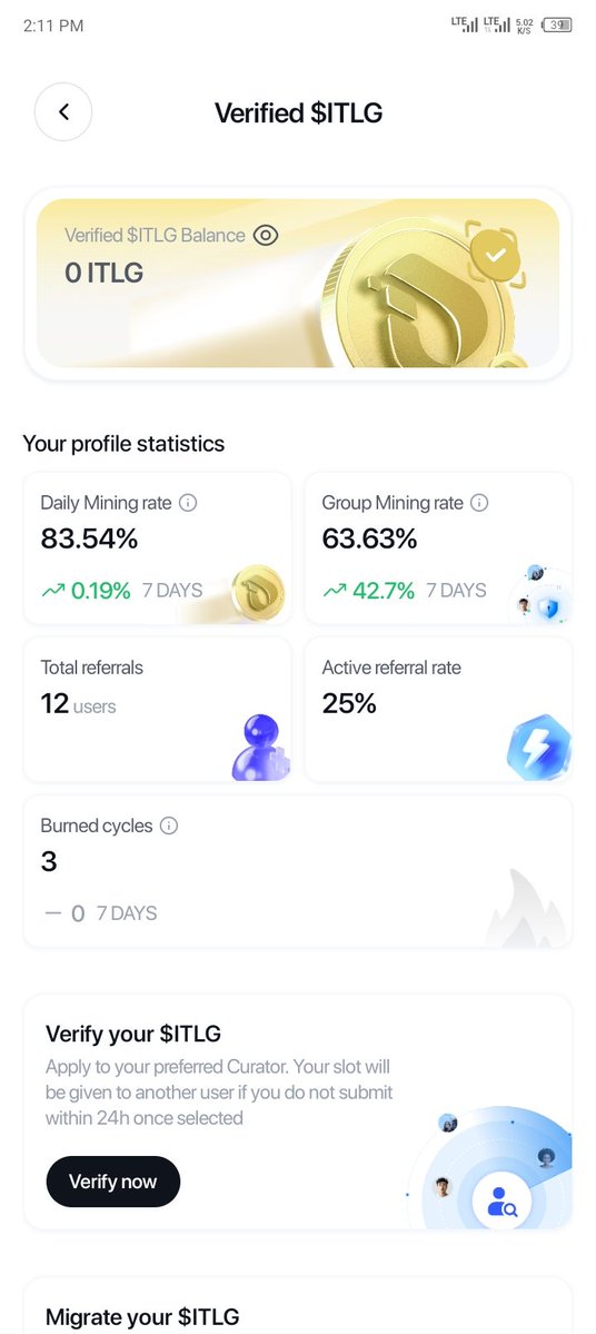 peaceObv's tweet photo. My interlink ecosystem kyc journey has been amazing. I got the spot for level 1 when my human credit score (HCS ) was 4.85 and I was undergoing my ambassador training program.

The internet kyc requirements have been stated rightly 
~ daily mining and group mining rates 
~ HCS, ACS 
~ referral consistency 
~Bond cycles

Looking at my profile statistics now 
             Daily mining rate 
                      83.54% 
             Group mining rate 
                       63.3% 
              Total referrals 
                        12 
               Active referral rate 
                         25%
               Burned cycles 
                         3
Now while I am waiting for level 2 kyc my goal is to keep contributing to have a higher profile statistics.
What are your thoughts on this?