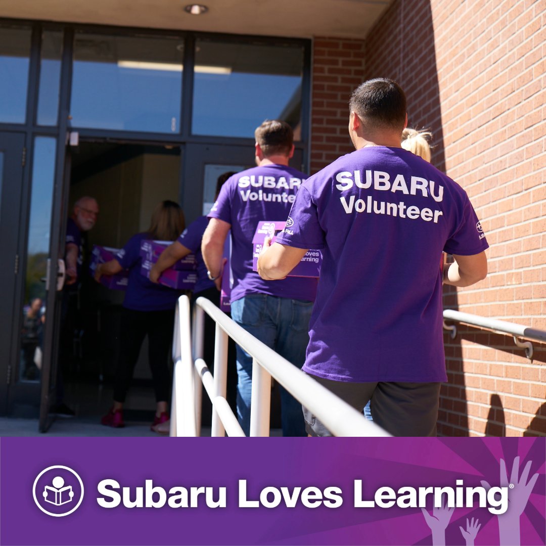 StatelineSubaru's tweet photo. Students require proper school supplies in order to thrive in the classroom. That’s why Stateline Subaru is proud to participate in the Subaru Loves Learning initiative and partnership with @Adopt_classroom 💜 #SubaruLovesLearning

Learn More: https://t.co/nxoefpUp1O https://t.co/XmrjlYCX7N
