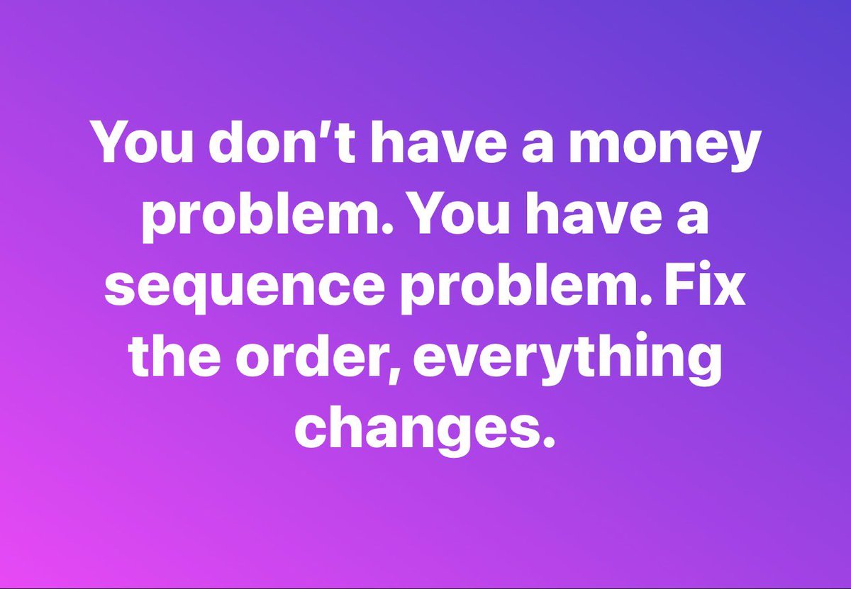 Hithermann__m's tweet photo. 1. Budget

2. Core Expenses 

3. Debt Free 

4. Thrift Savings Plan 

5. Outside Investments https://t.co/fHe9aeG7aX