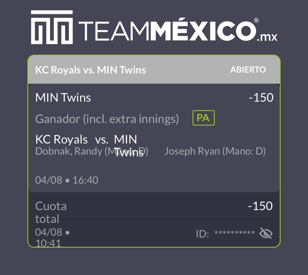 tanopicks's tweet photo. Twins ML #mlb #picks #beisbol https://t.co/w4deZlfDXx