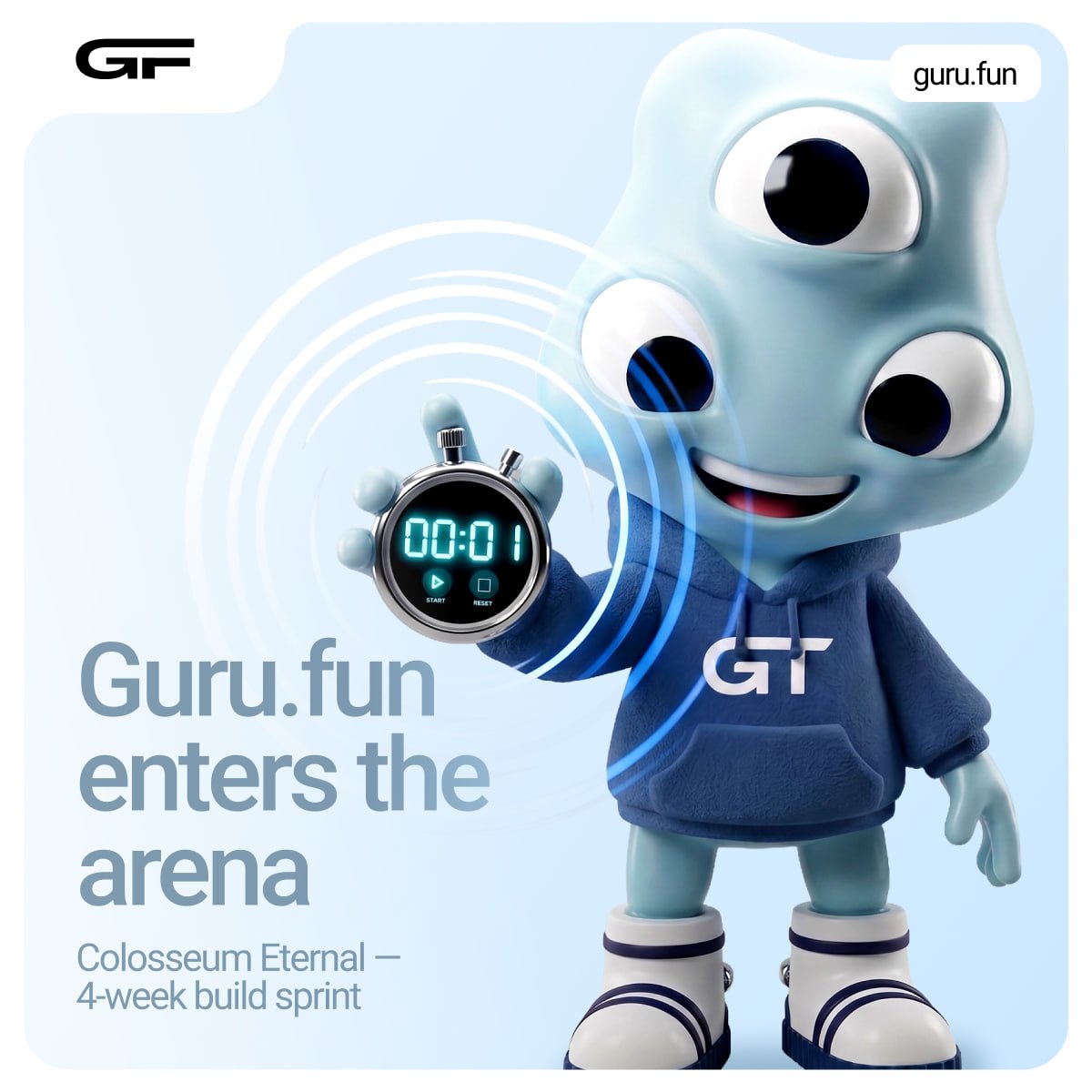 gurudotfun's tweet photo. https://t.co/C69a4MFs9K ENTERS COLOSSEUM ETERNAL

We're officially in the arena. GuruFun is competing in @colosseum — the year-round challenge from the team behind Solana's biggest hackathons and accelerator.

What happens now:
▪️ A focused 4-week build sprint — starting now
▪️  Weekly progress updates — we build in public, you watch it happen
▪️  Final submission reviewed by the Colosseum team and top Solana founders — the people behind Phantom, Helius, Jito, Drift, Tensor and more

What we're playing for:
▪️ The Eternal Award — the semi-annual prize for Solana's most innovative products
▪️  Consideration for Colosseum's accelerator and its $250K pre-seed track
▪️  A head start before the main global hackathon this September

Solana's top builders are about to watch us cook. Week 1 update drops soon — stay locked in!