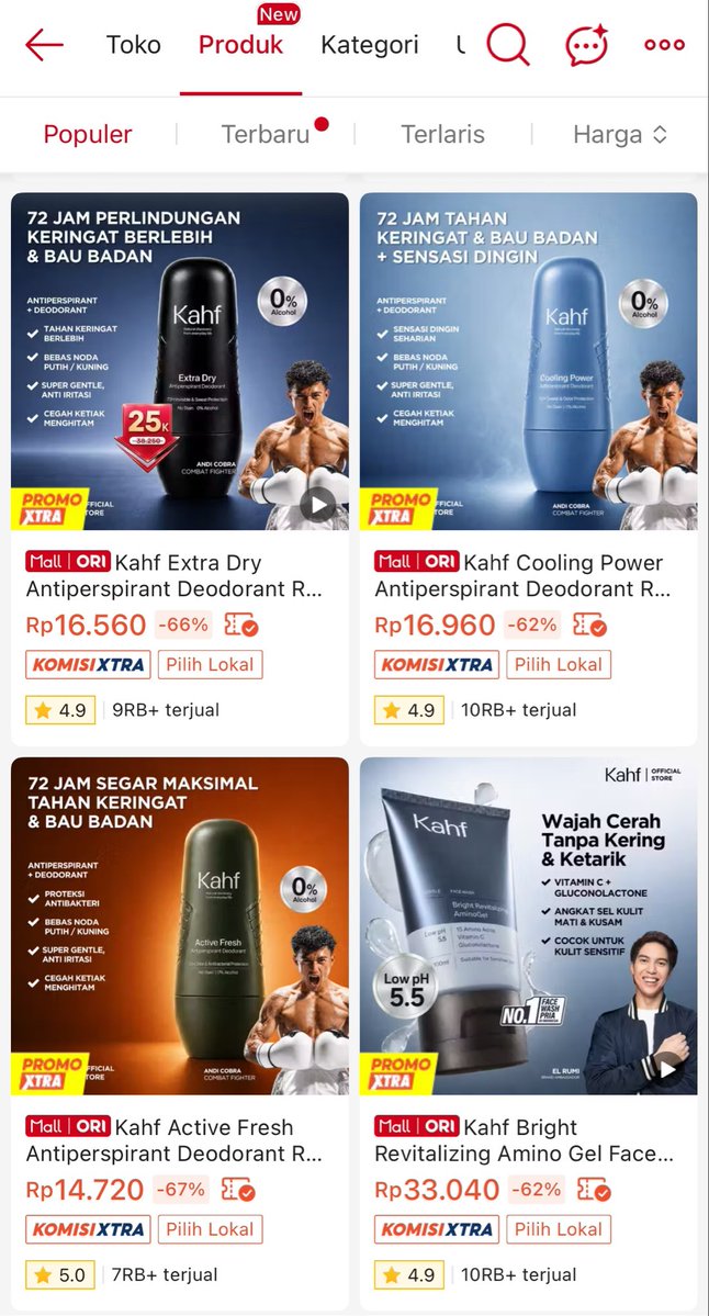 patcicakwicak's tweet photo. guys coba cek kahf official shop di shopee kalian. lagi banyak diskon nihh😭🫶🏻.. bisa borong buat stok.

🔗 https://t.co/X8VETAENL4 https://t.co/T760VkOf6A