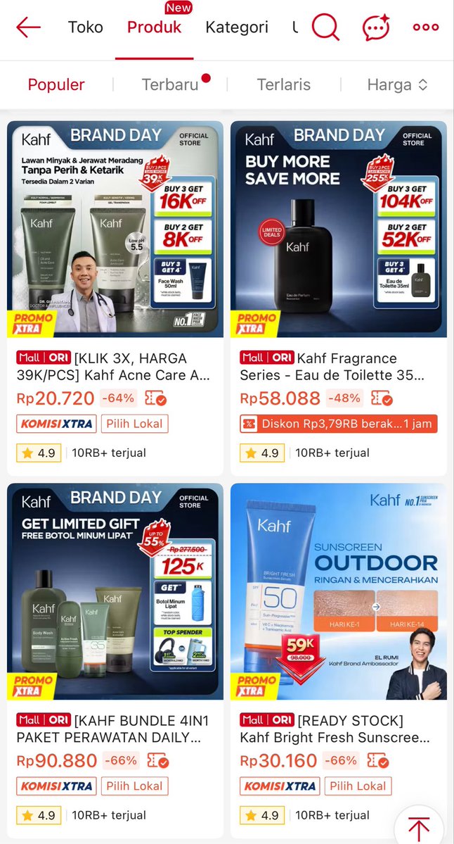 patcicakwicak's tweet photo. guys coba cek kahf official shop di shopee kalian. lagi banyak diskon nihh😭🫶🏻.. bisa borong buat stok.

🔗 https://t.co/X8VETAENL4 https://t.co/T760VkOf6A