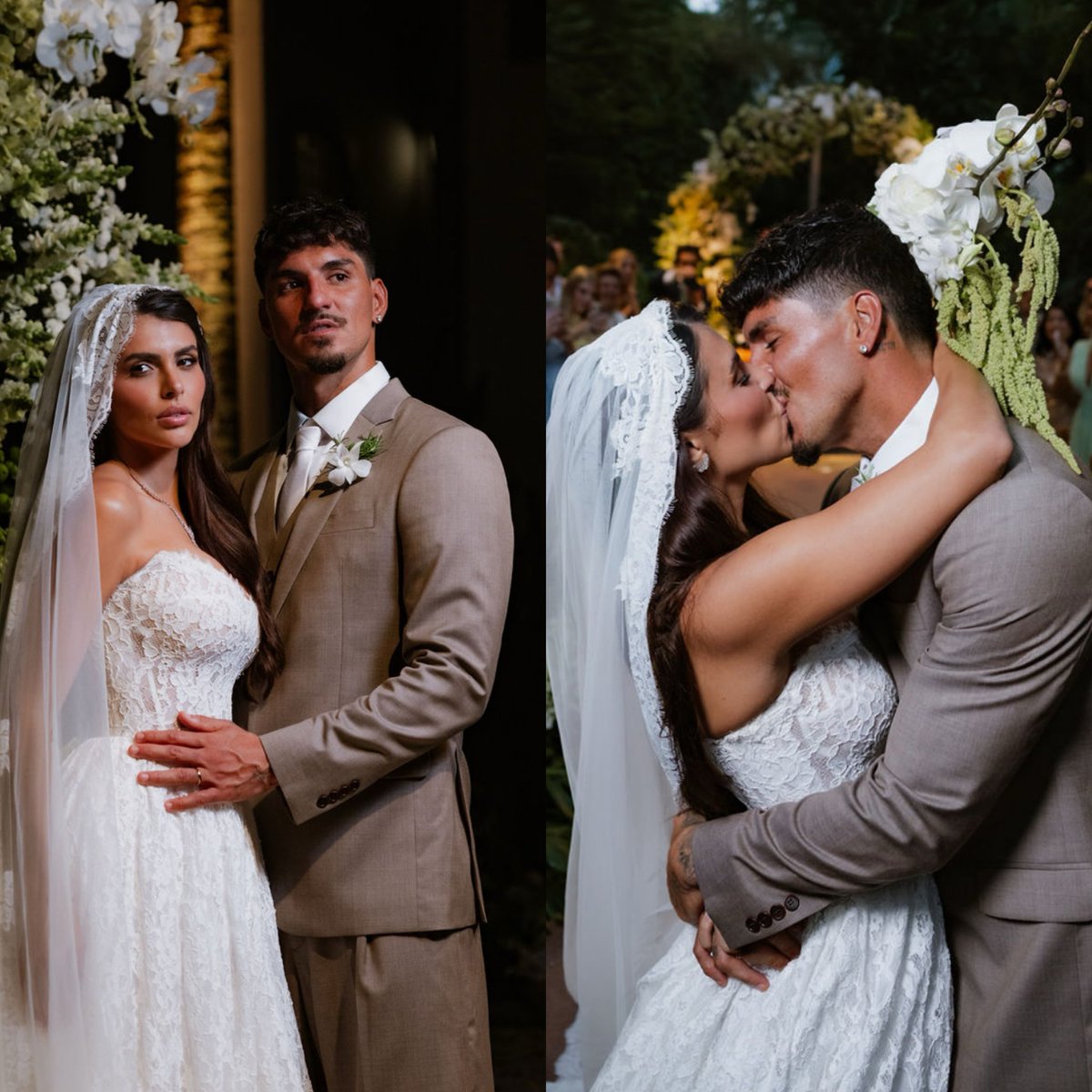 dailygarotinho's tweet photo. Gabriel Medina e Isabella Arantes perderam o bebê que estavam esperando. Cinco dias após se casar e anunciar que seria pai pela primeira vez, o surfista revelou, em entrevista ao Globo Esporte nesta terça-feira, 4, que a gestação não evoluiu.
A confirmação da perda gestacional veio após a realização do exame morfológico, por volta do terceiro mês de gravidez.