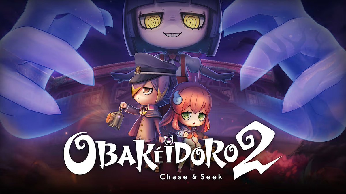 NinEverything's tweet photo. To celebrate the release of Obakeidoro 2: Chase &amp; Seek this week, we're giving away 3 copies of the game on Nintendo Switch 2 / Switch. Repost/follow to enter. Open to all regions. Ends August 6. https://t.co/hVNKieRA8I