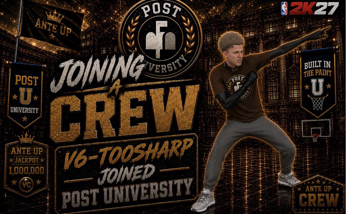 POSTUNIVERISTY's tweet photo. 2 QUICK RECRUITS OUR NEXT BIG RECRUIT THAT WILL SHOCKED THE COMMUNITY IS STILL TO COME #POSTUNIVERSITY HAS OFFICIALLY JOINED https://t.co/pSX0cBbMga