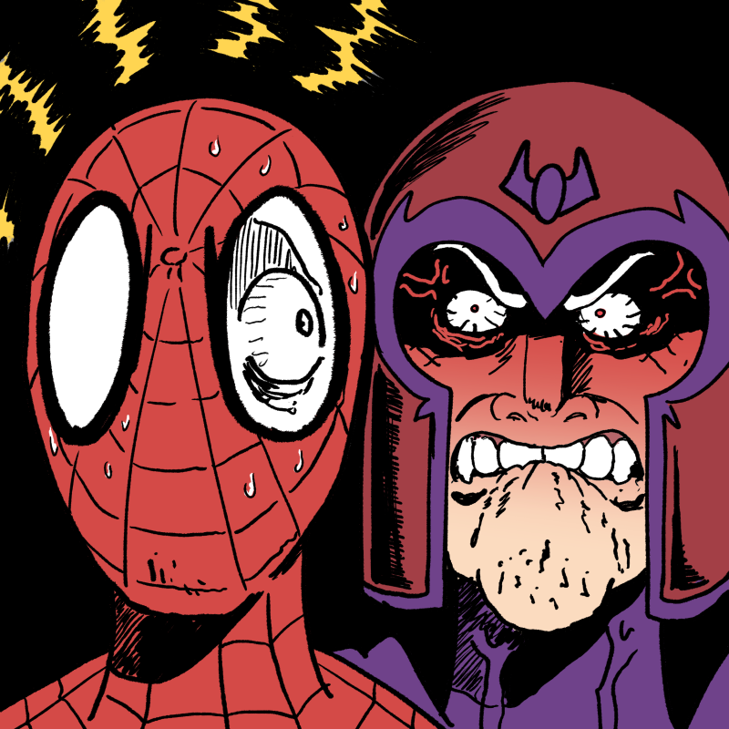 wanderjegson's tweet photo. Spider-Man did WHAT to mutants?? https://t.co/lKDjarnipt