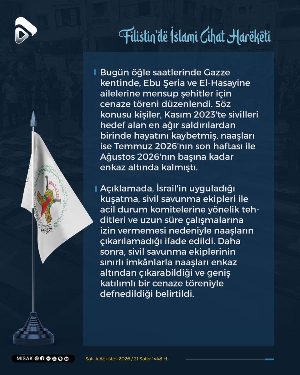 misak_tr's tweet photo. 🔰Rahmân ve Rahîm olan Allah'ın adıyla

Filistin İslami Cihad Hareketi'nin açıklaması

#AKSA_TUFANI  
#İslami_Cihat
#Kudüs_Tugayları
#MISAK

https://t.co/KnnzFvEfKw https://t.co/NrV4DbjuPe