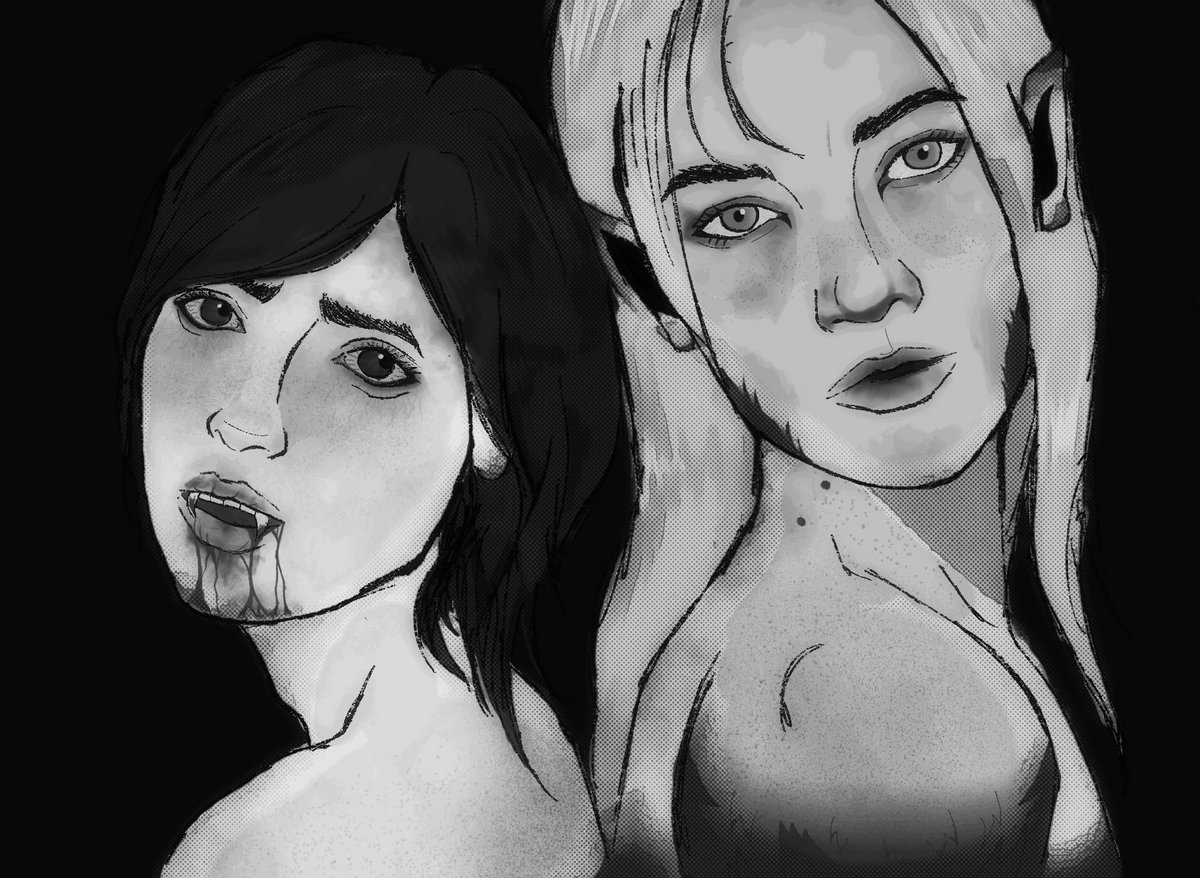 ElliesPickle's tweet photo. had to re upload but errrr
ellabs vampire x werewolf
-
-
#tlou #ellabs #fanart #elliewilliams #abbyanderson https://t.co/7zCKeNfz2Y