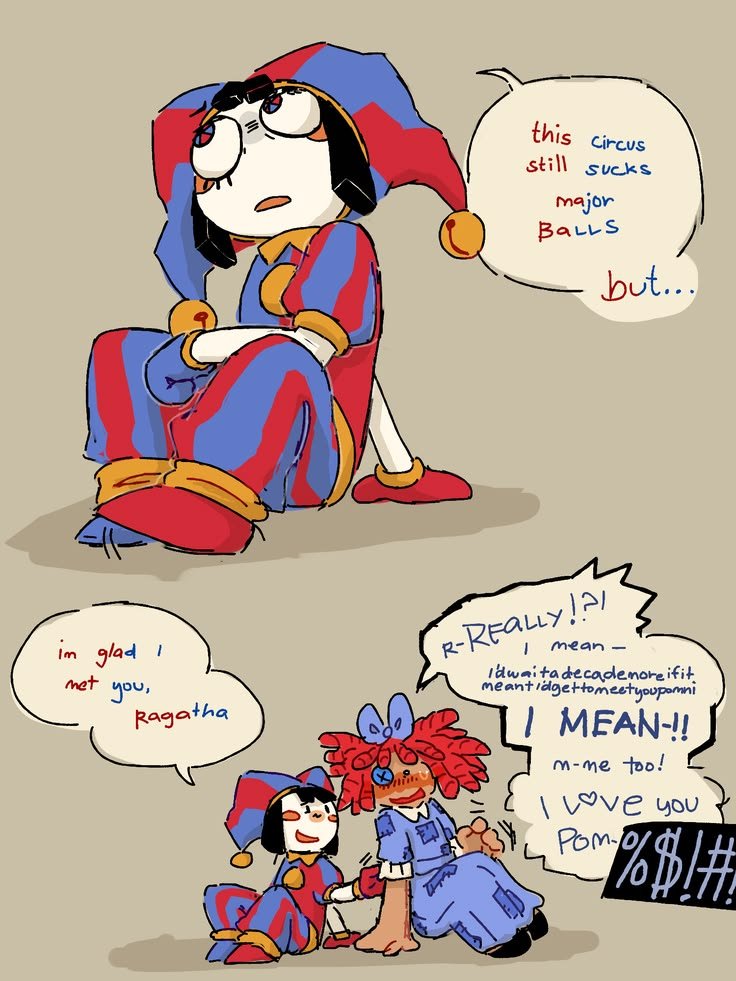 lillyyyAD's tweet photo. #theamazingdigitalcircus #pomni #ragatha #comic #tadcfanart https://t.co/qxyLdxTiJK
