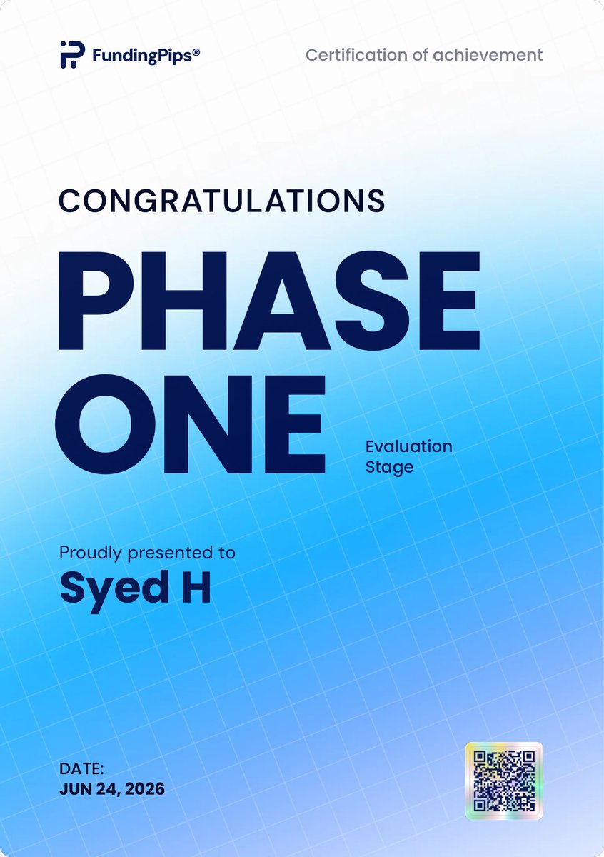 SyedFatehHaider's tweet photo. A few milestones from my journey.

April–June: Passed evaluations and secured payouts.

July was for resetting, reviewing, and improving.

@EquityEdgeUK 
@fundingpips 

The journey continues.

#PropFirm #FundedTrader #XAUUSD #Forex https://t.co/tTzGZOV5uK