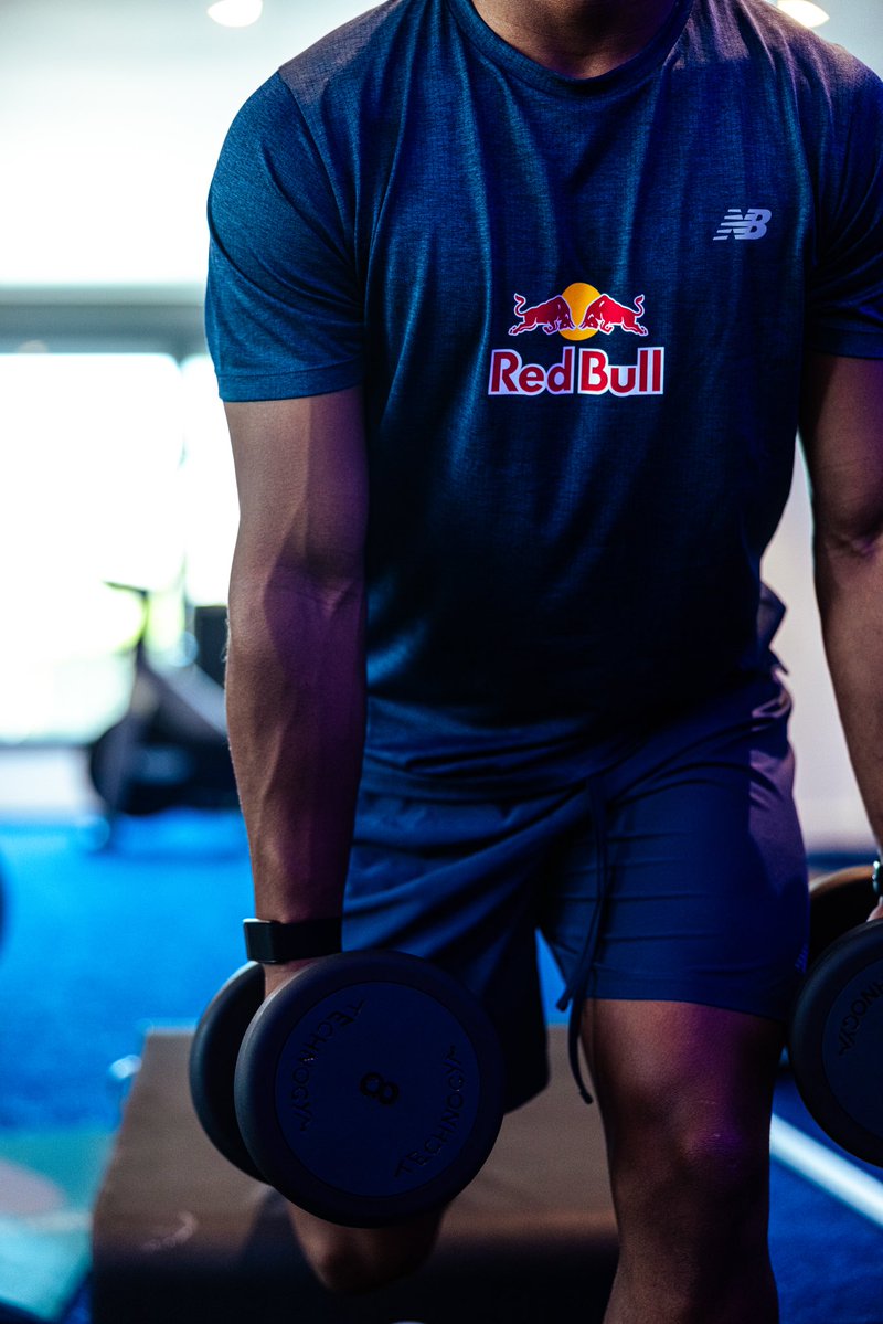 Endrick's tweet photo. 💪🏿🔥🪽 @RedBullBR https://t.co/DCud2waUxG