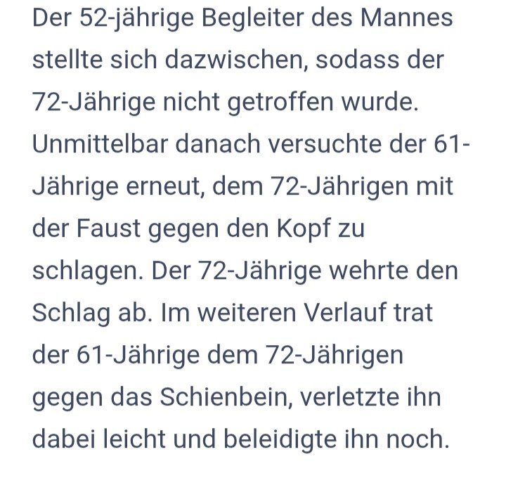 a_huissel's tweet photo. Klarstellung:
Ich bin der 52‑Jährige aus dem Bericht. Die Darstellung ist falsch. Ich war nicht an einer Schlägerei beteiligt.
Ich habe einen 72‑jährigen Mann vor einem Angriff geschützt und eine Körperverletzung verhindert.
Die Behauptung über angebliches Filmen ist unwahr. https://t.co/MVnuyaJKb0