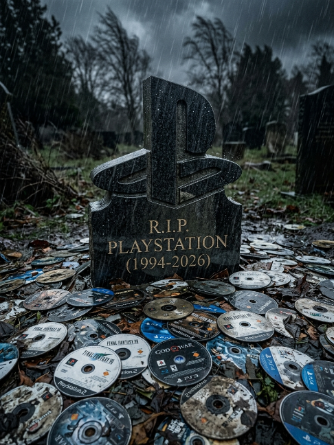 adriancho74's tweet photo. Viva el formato físico! 🤭Playstation is dead ⚰ (1994-2026)
#DeathofPlayStation https://t.co/AyR9oamSaI