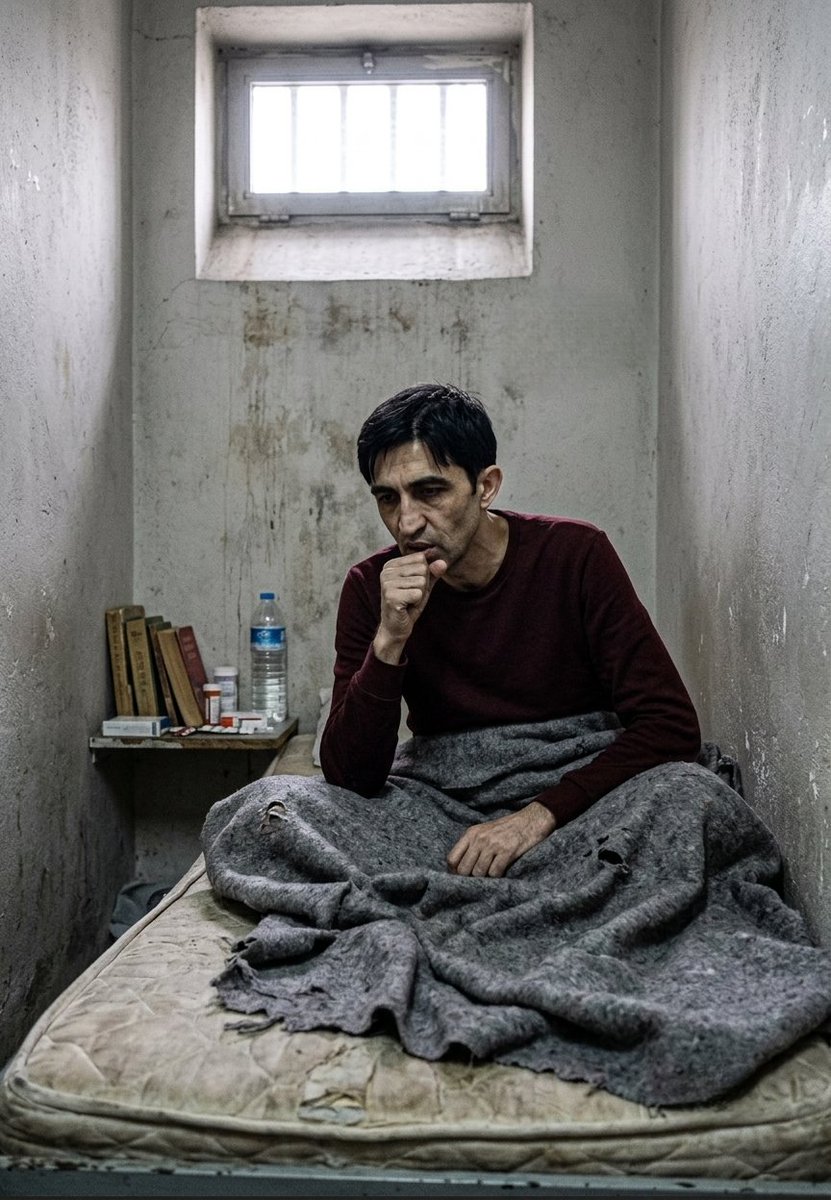 Vefasz176719's tweet photo. Cezaevinde 1412Hasta

Onlardan biride KHK’lı eski
katip Mehmet Parlak..

Cezaevi'nde tedaviye ulaşamadığı
için tek böbreği iflas noktasına
Parlak, içeriden şöyle haykırıyor:

"Beni burada öldürüyorlar!" https://t.co/A0E0d1943x