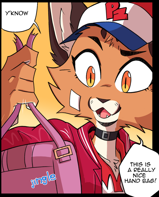 YeahBeezii's tweet photo. new update means we got some pretty good jackie panels 
truly the cat of all time. https://t.co/vuojCeQakU