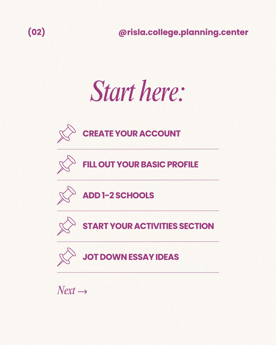 CPCRI's tweet photo. The Common App is officially OPEN for the class of 2027… and no, you don’t need to have your entire life figured out to start 😅

Start small. Keep it simple. You’ll build momentum as you go.

Book a free meeting with a CPC advisor and get real help, real answers.✔️ https://t.co/RuUElL1quB
