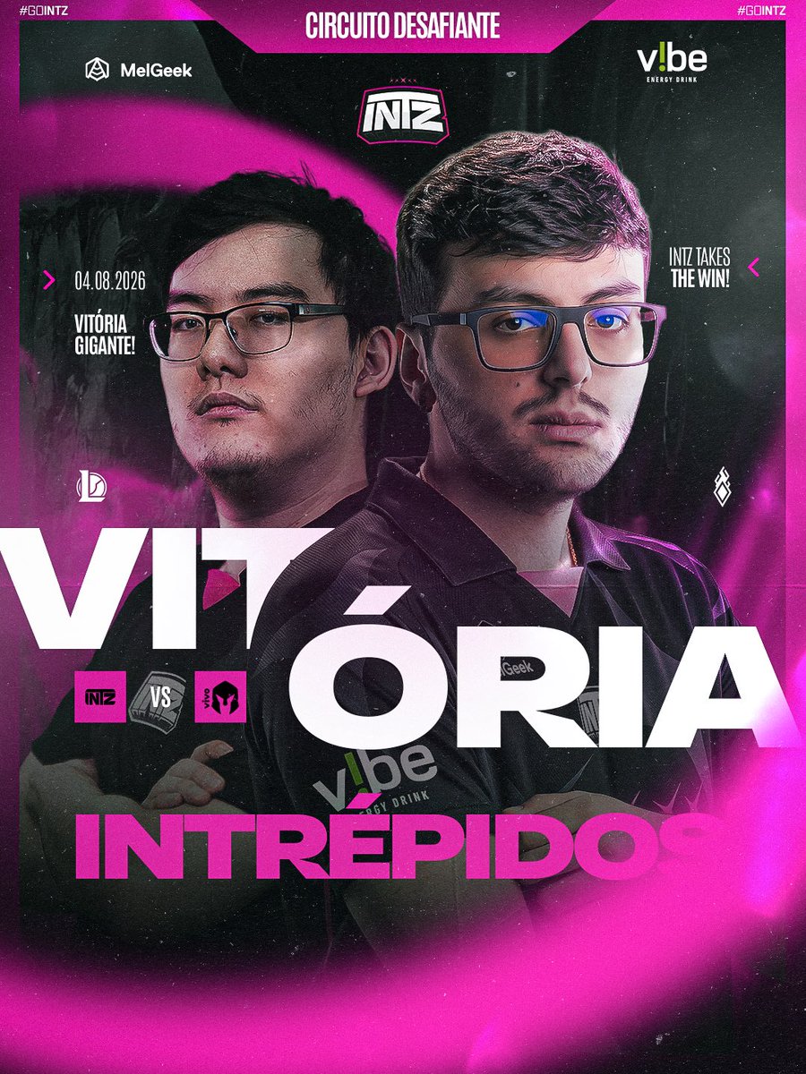 INTZ's tweet photo. VITÓRIAAAAAA! 🚀

Um resultado importantíssimo que nos deixa ainda mais perto de garantir a vaga nos playoffs.

Agora é foco total, porque amanhã tem o último desafio da fase de grupos e vamos em busca da vitória e cravar o 2º lugar na tabela!

#GoINTZ #INTZnoLoL https://t.co/7bmXxasCwR