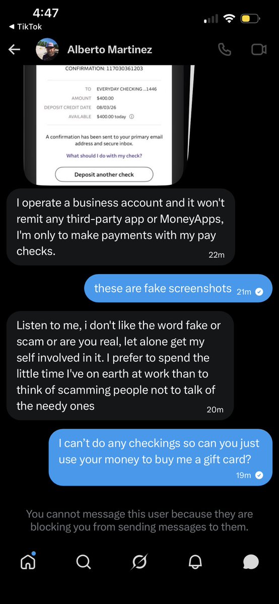 leo22qt's tweet photo. another fake sugar daddy exposed.. when will I ever get a real one 🫩 https://t.co/IQAZgoCSx8