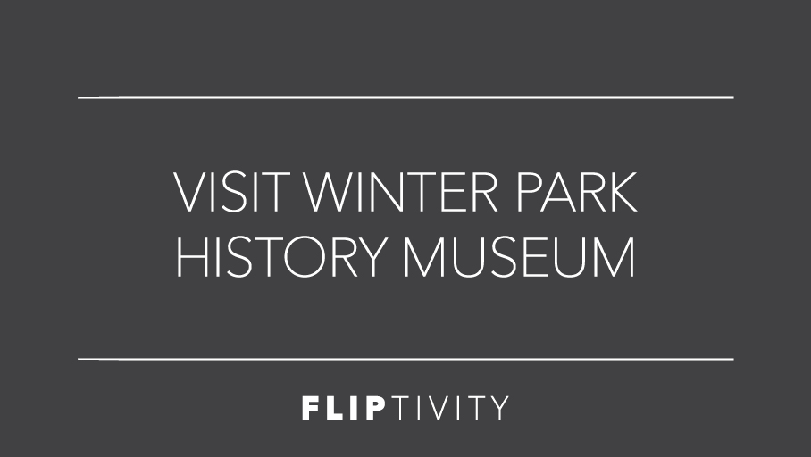 Fliptivity's tweet photo. Today's Fliptivity #WinterParkHistoryMuseum 📜🏛️ #FLhistory https://t.co/COvvQLoD7I https://t.co/71BDVSd5d6