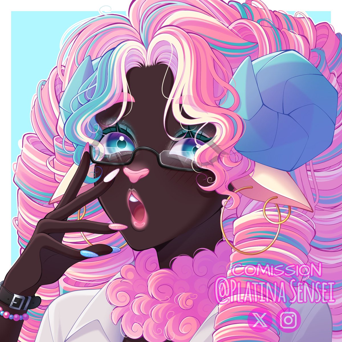 PlatinaSensei's tweet photo. 🔹COMISSÃO FINALIZADA! ✨
.
🔹Íconezinho dassa linda ovelhinha super intelectual! Contrataria ela como secretária? (⁠.⁠ ⁠❛⁠ ⁠ᴗ⁠ ⁠❛⁠.⁠)✨
.
🔹Feito para: @tiap0marts 🐏
. https://t.co/ArgBtV3qgg