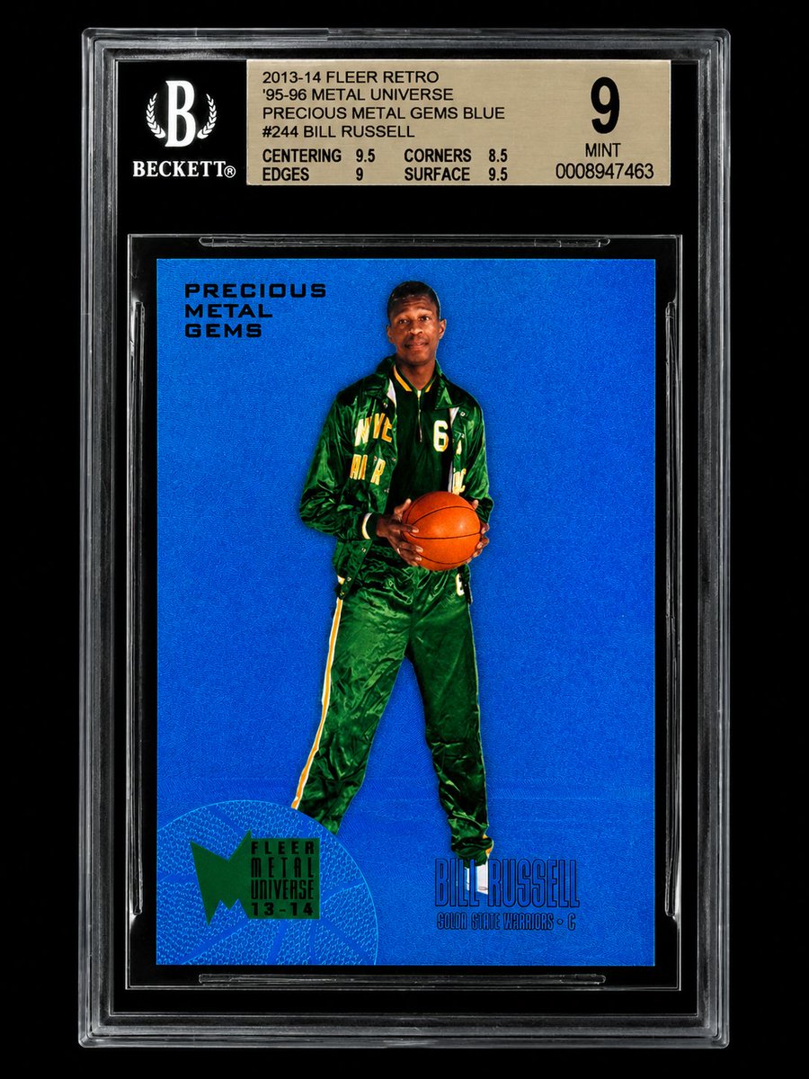 swancollects's tweet photo. Bill Russell 🔵 PMG /50

• Highest graded copy ! https://t.co/whnOusyWCt
