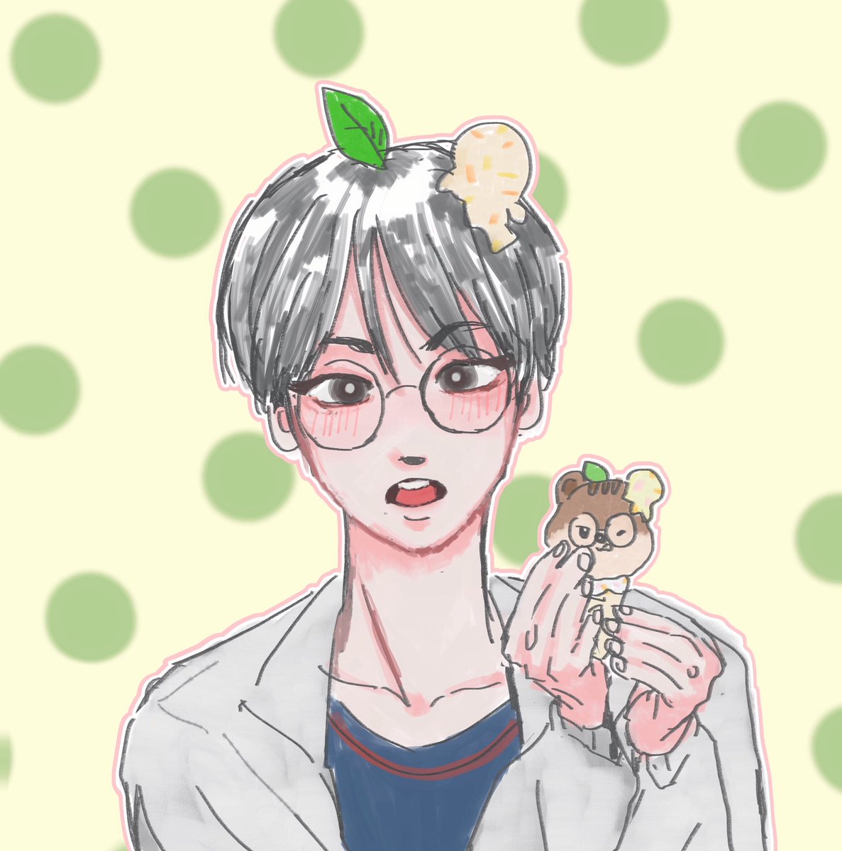 mosokara50's tweet photo. 🐿️ 🍦
#doran https://t.co/wye8mH6T0t