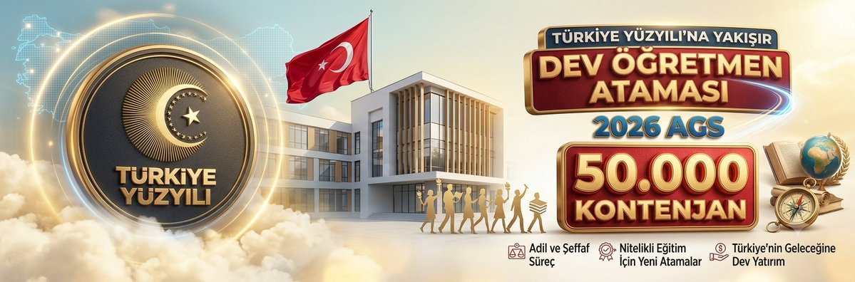 AGSkontenjan's tweet photo. 2026 AGS'nin sesi olduğunuz için teşekkür ederiz. 
Hak edilenin gerçekleşeceğine inancımız tamdır. ♥️
@TalipGeylan06 
@turkegitimsen https://t.co/RkoVq2xyzB